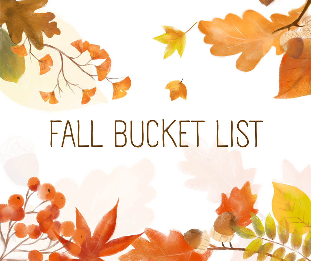 Fall Bucket List – Makeup and Beauty Blog